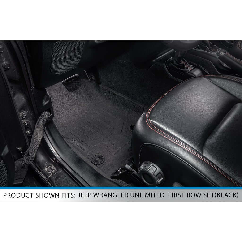 SMARTLINER Floor Liners for 2018-2020 Jeep Wrangler (2 Door Models)