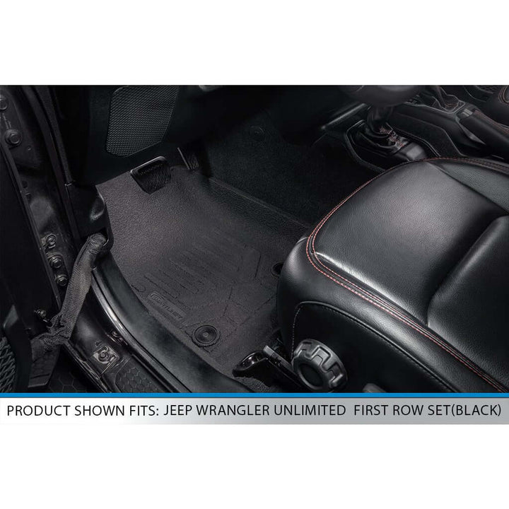 SMARTLINER Floor Liners for 2018-2020 Jeep Wrangler (2 Door Models)