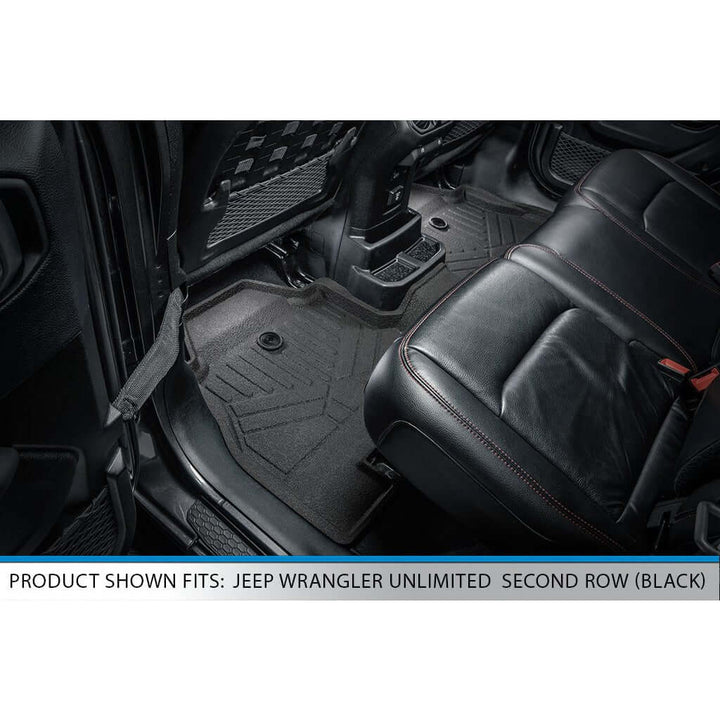 SMARTLINER Floor Liners for 2018-2020 Jeep Wrangler (2 Door Models)