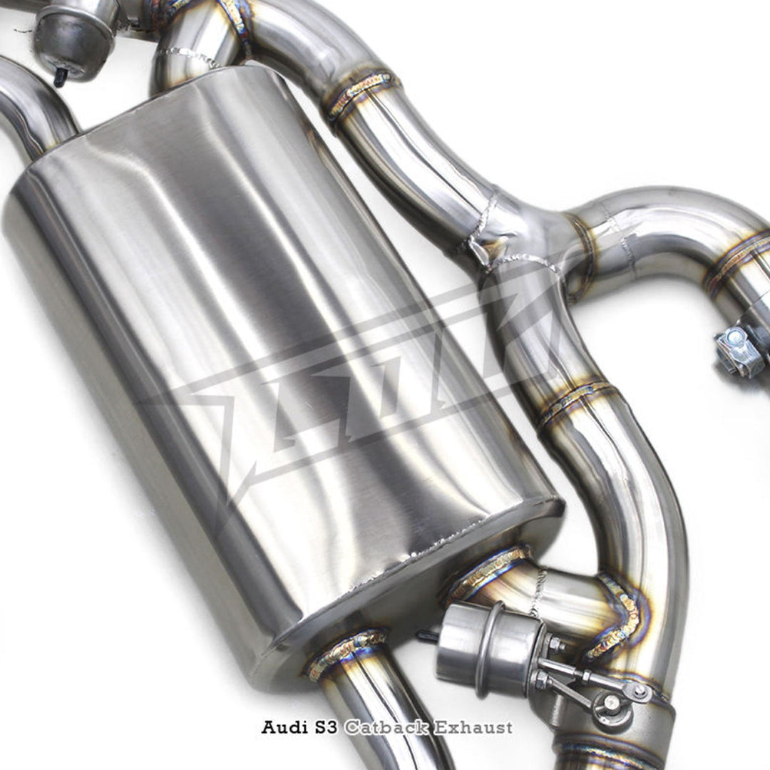 Stainless Valved Catback Exhaust System for Audi TT TTS 8S MK3 2.0T 8S 2015+