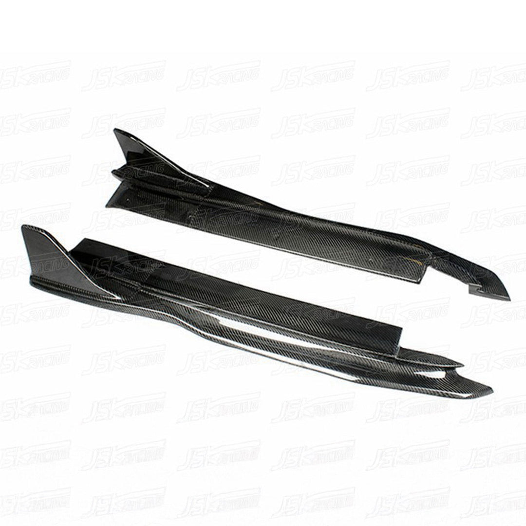 A S Style Carbon Fiber Side Skirts for Porsche Cayman 718 16-18