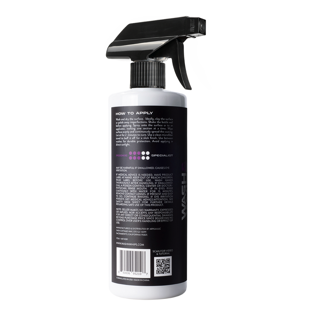 WASH&WHIPS Sonoma Ceramic Finishing Coating Spray - 9H