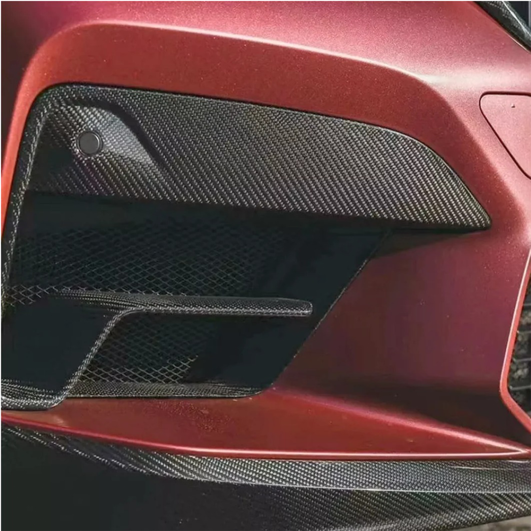 Carbon Fiber Front Bumper Air Vent Covers for BMW F90 M5 G30 5 Series
