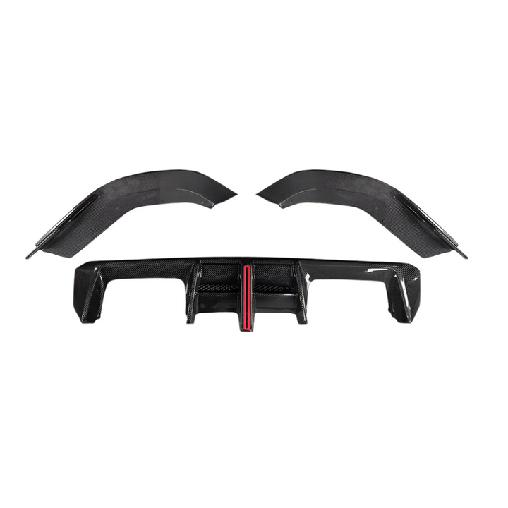 Carbon Fiber Rear Diffuser Brake Light V1 for BMW G80 M3 G82 G83 M4