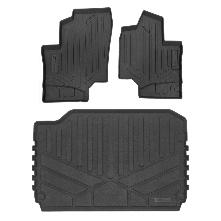 SMARTLINER Rugged Rubber Floor Liners For 2019-2026 Can-Am Commander (2 Seater)