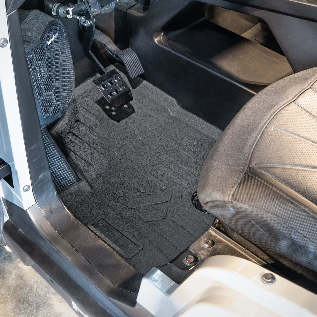SMARTLINER Rugged Rubber Floor Liners For 2019-2026 Polaris General 1000
