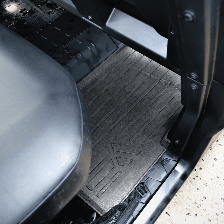 SMARTLINER OUTDOORS™ Rugged Rubber Floor Liners For 2016-2026 Can-Am Defender (6 Seater)