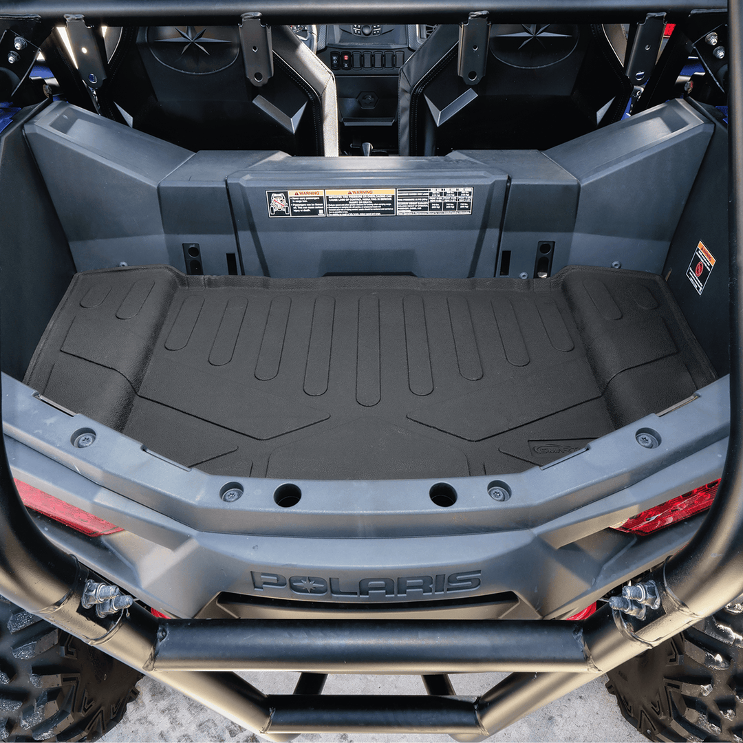 SMARTLINER Rugged Rubber Bed Mat Liner Compatible With 2020-2025 Polaris RZR Trail/Trail S