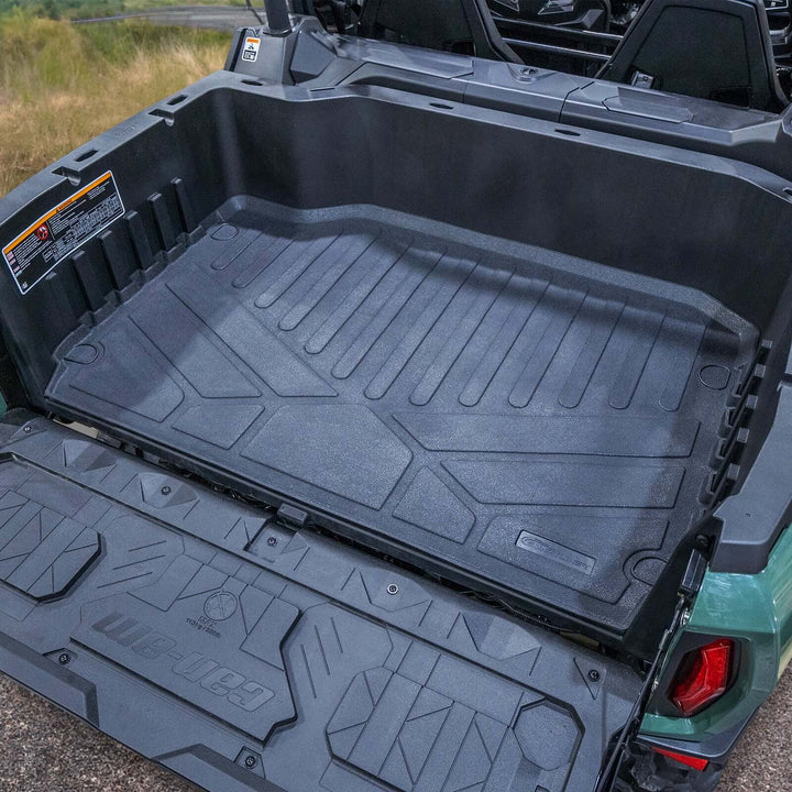SMARTLINER Rugged Rubber Floor Liners For 2019-2026 Can-Am Commander (4 Seater)
