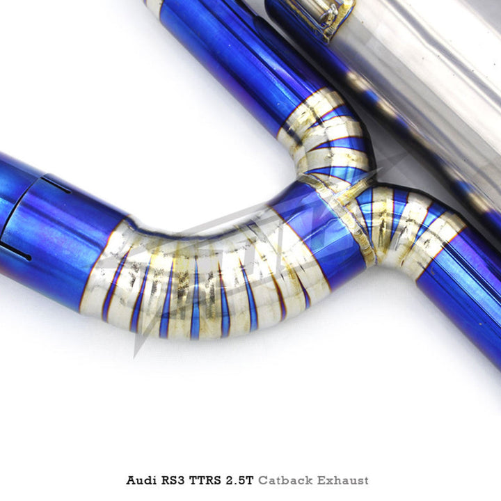 Titanium Valved Catback Exhaust System for Audi SQ5 8R FY 3.0T