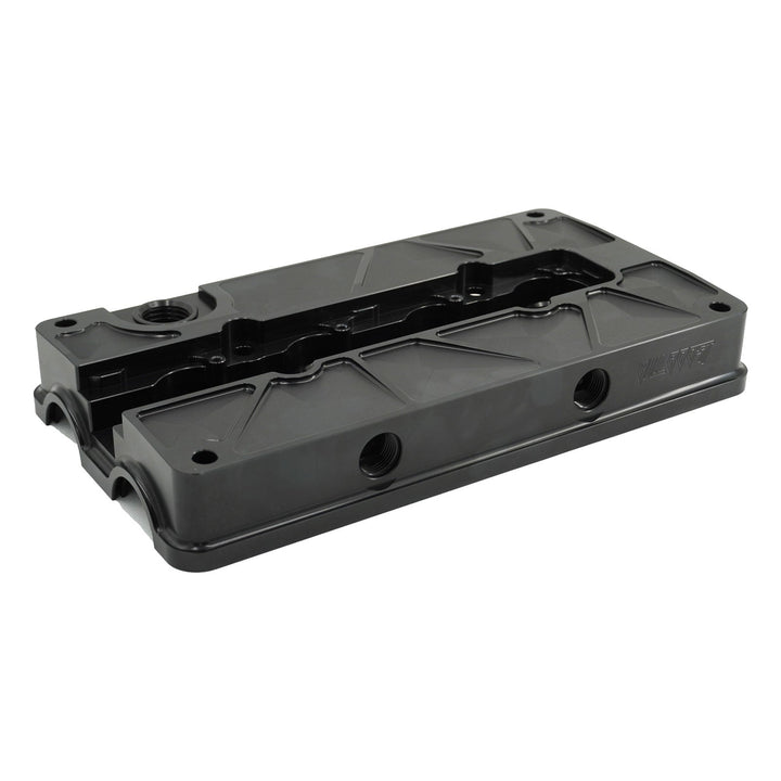 Billet B Series Vented Valve Cover Baffle B16 B18 AN10 For Honda Acura DOHC Vtec
