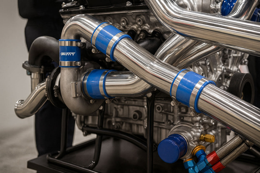 Twin Turbo Manifolds For Nissan 350Z Fairlady Infiniti G35 VQ35 T25 38MM