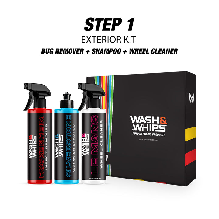 WASH&amp;WHIPS WASH - Kit de lavado exterior para coches (Paso 1)