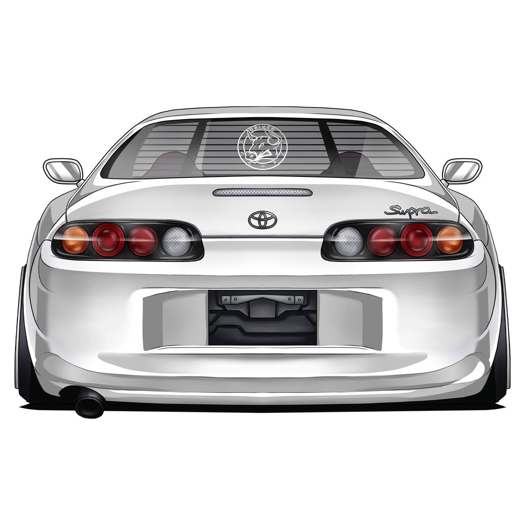 Bull Boost Driven Vinyl Window Sticker - XL Slap