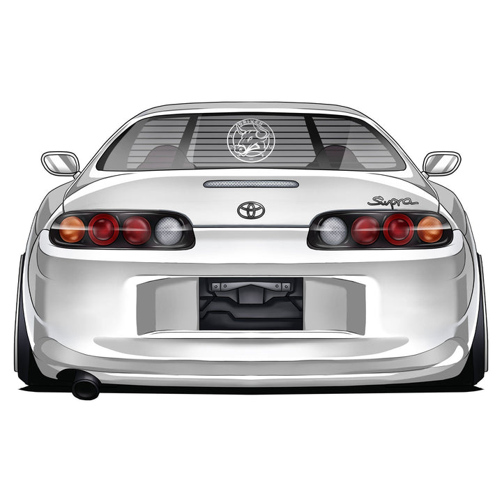 Bull Boost Visualize Vinyl Window Sticker Decals
