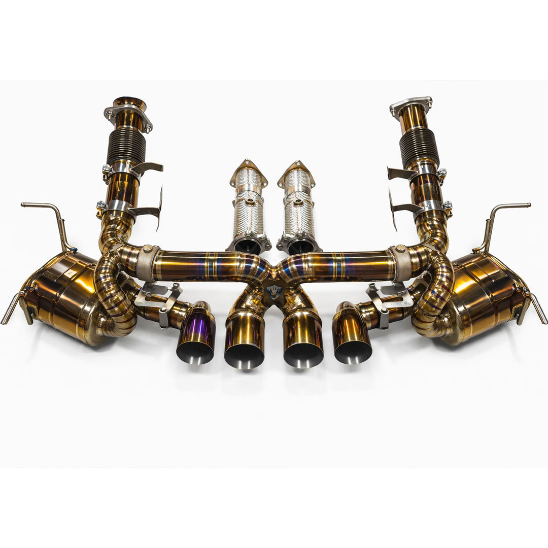 Z06 Titanium Valved Catback Exhaust for Chevrolet Corvette C8 6.2L