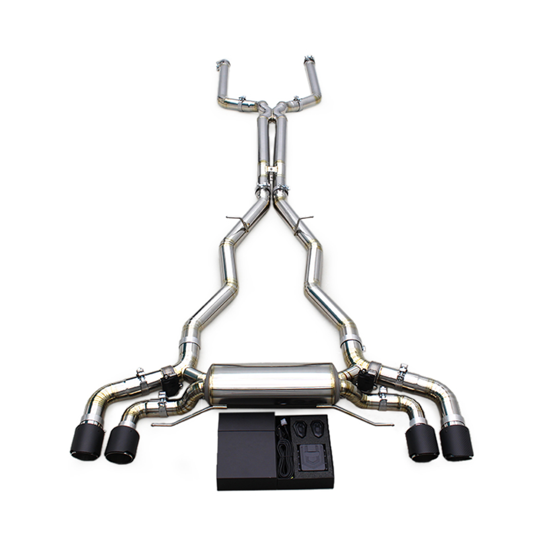 Titanium Valved Catback Exhaust System for BMW M5 F90 4.4T