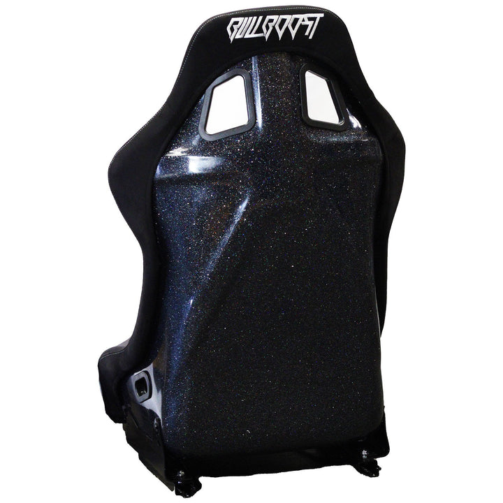 Bull Boost Adjustable Racing Lowered Ultra Max Bucket Seat with Slider Rails