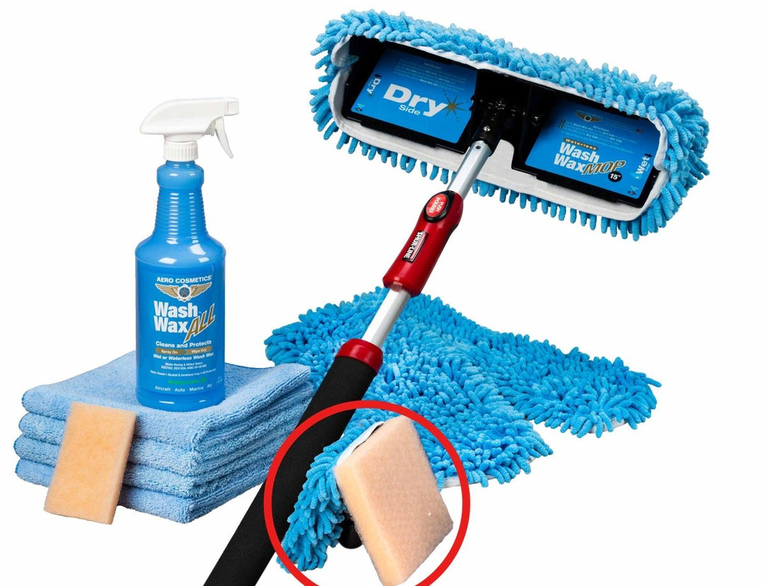 Basic Waterless Mop Kit 15" for RVs & Aircraft