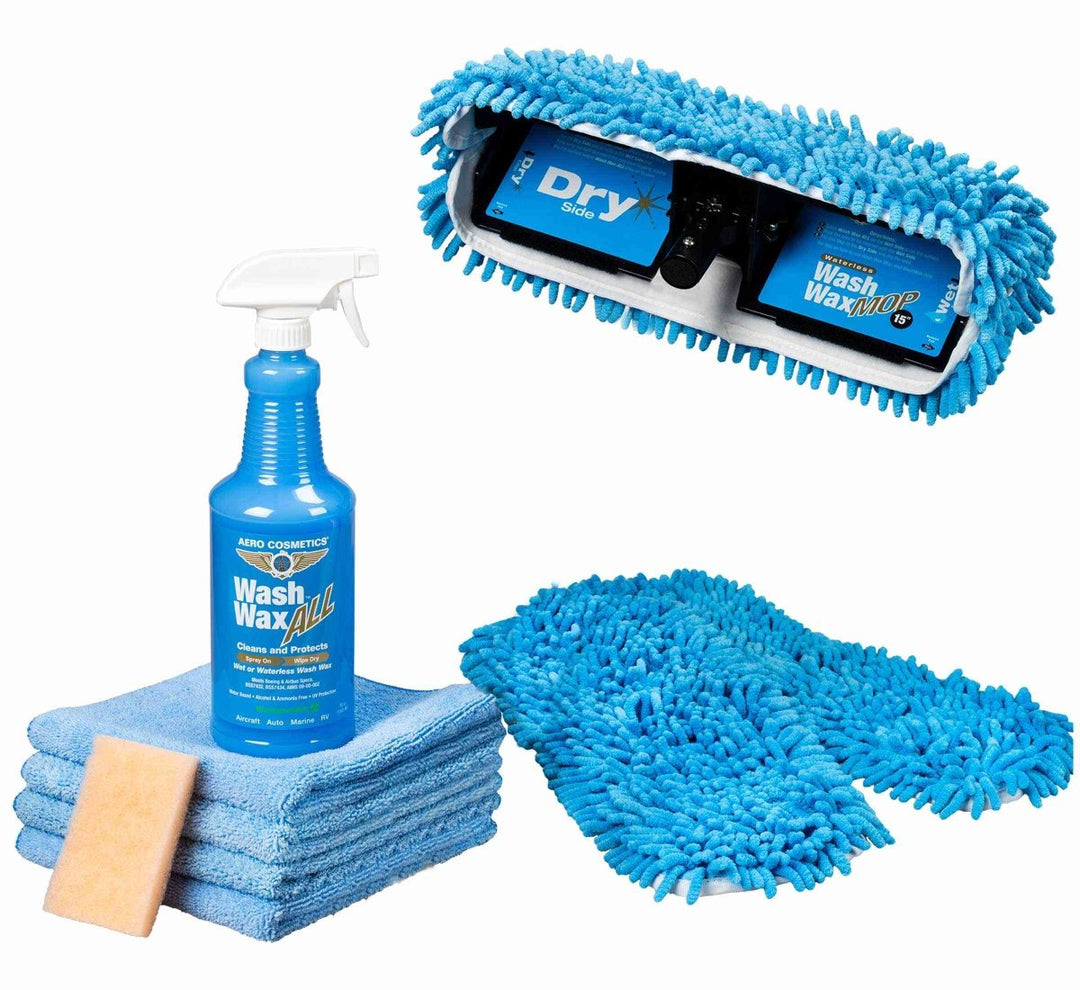 Basic Waterless Mop Kit 15" for RVs & Aircraft