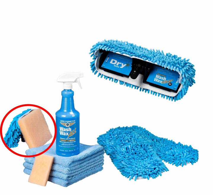 Basic Waterless Mop Kit 15" for RVs & Aircraft