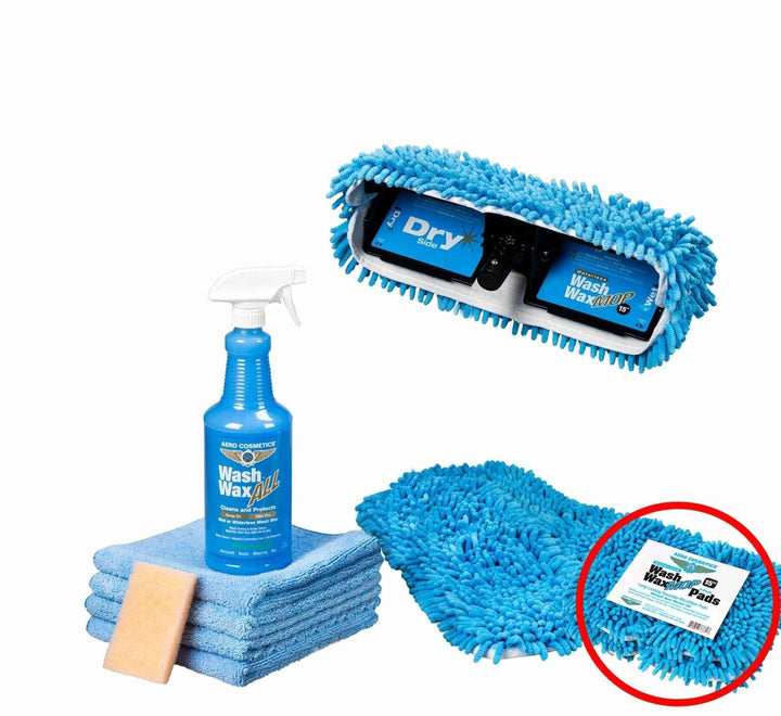 Basic Waterless Mop Kit 15" for RVs & Aircraft