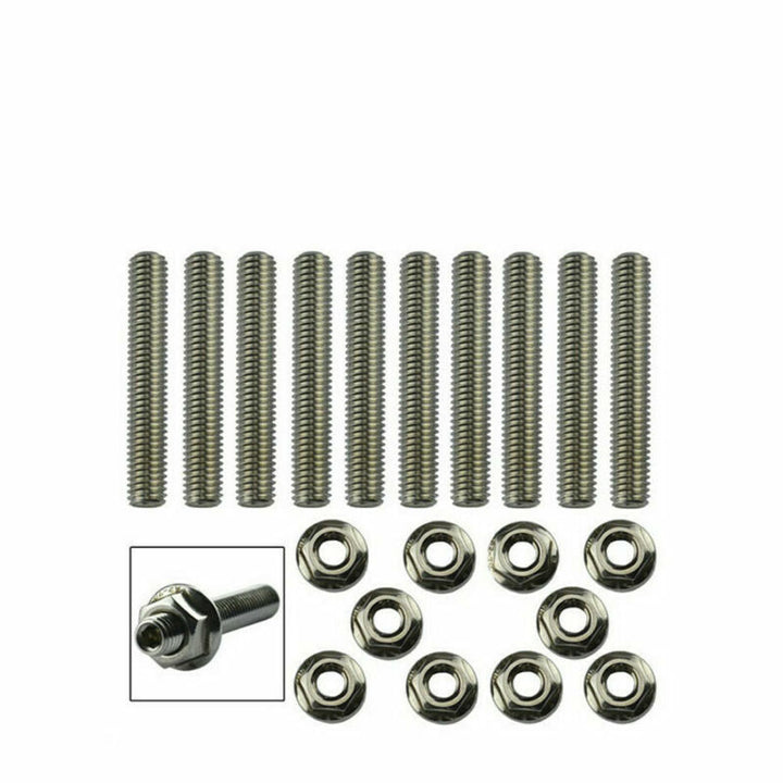 Stainless Intake Exhaust Manifold Stud Studs Bolt For Honda Acura B D K H Series