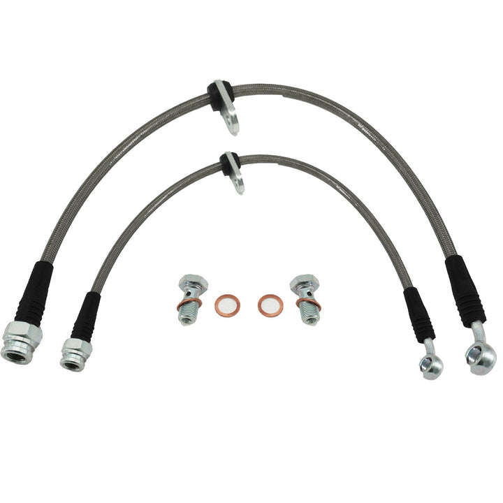 Front & Rear Brake Line Replacement Kit For 92-95 Honda Civic w/rear disc