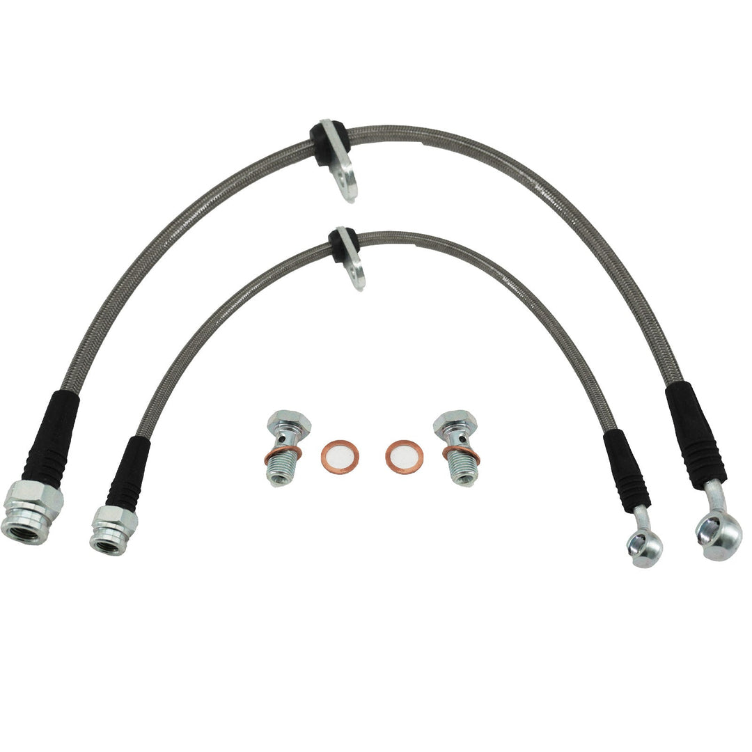 Complete Stainless Front Brake Line Replacement Kit For 96-00 Honda Civic EK