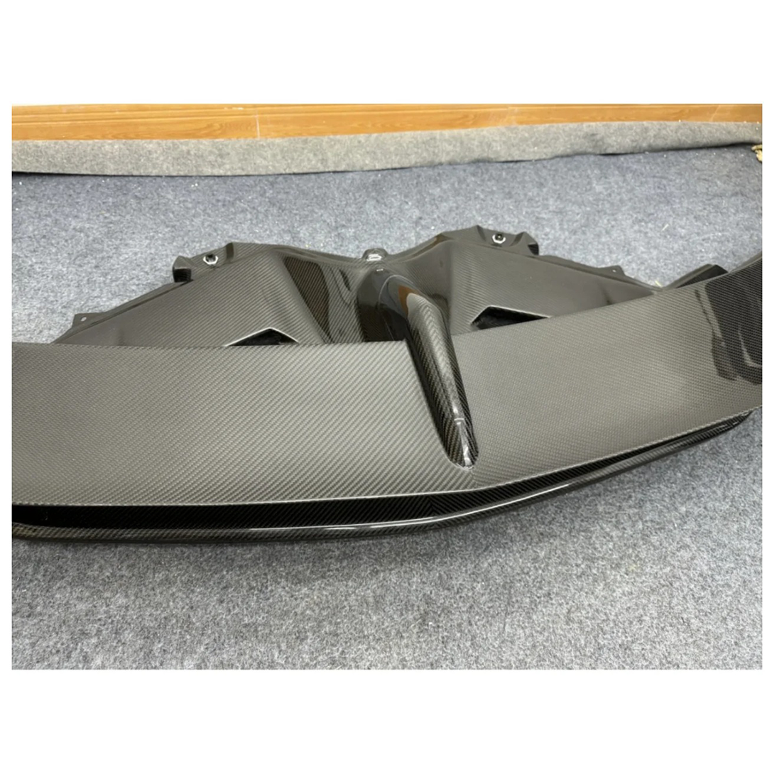 SVJ Style Dry Carbon Fiber Rear Wing with Base for Lamborghini Aventador LP700 LP750 SVJ