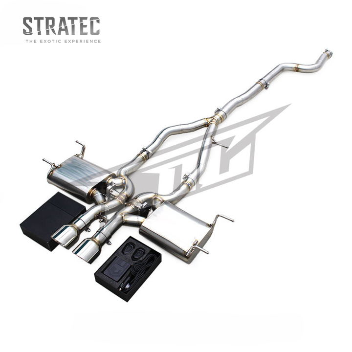 Valved Stainless Steel Performance Exhaust System for Jaguar F‑TYPE 3.0T