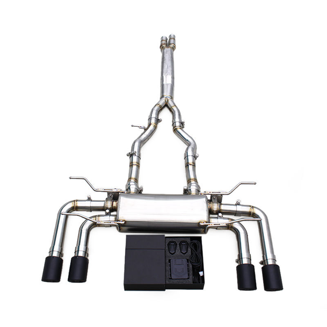 Valved Stainless Steel Catback Exhaust System for Jaguar F‑TYPE V8 5.0T