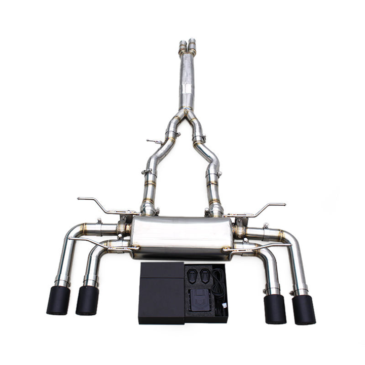 Valved Stainless Steel Catback Exhaust System for Jaguar F‑TYPE V8 5.0T