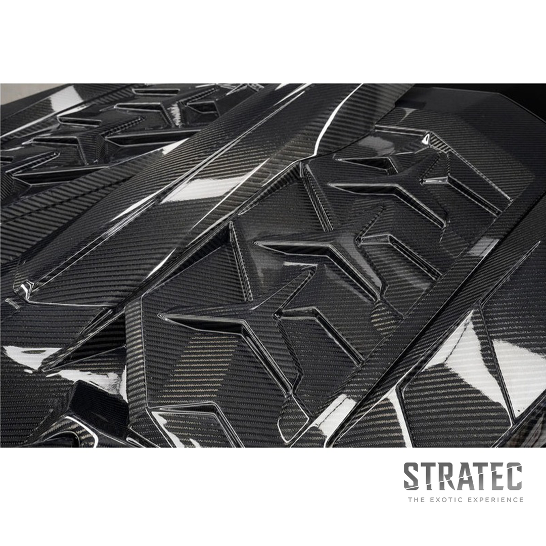 SVJ Style Full Carbon Fiber Aero Body Kit for Lamborghini Aventador LP700 LP740 LP750 Coupe