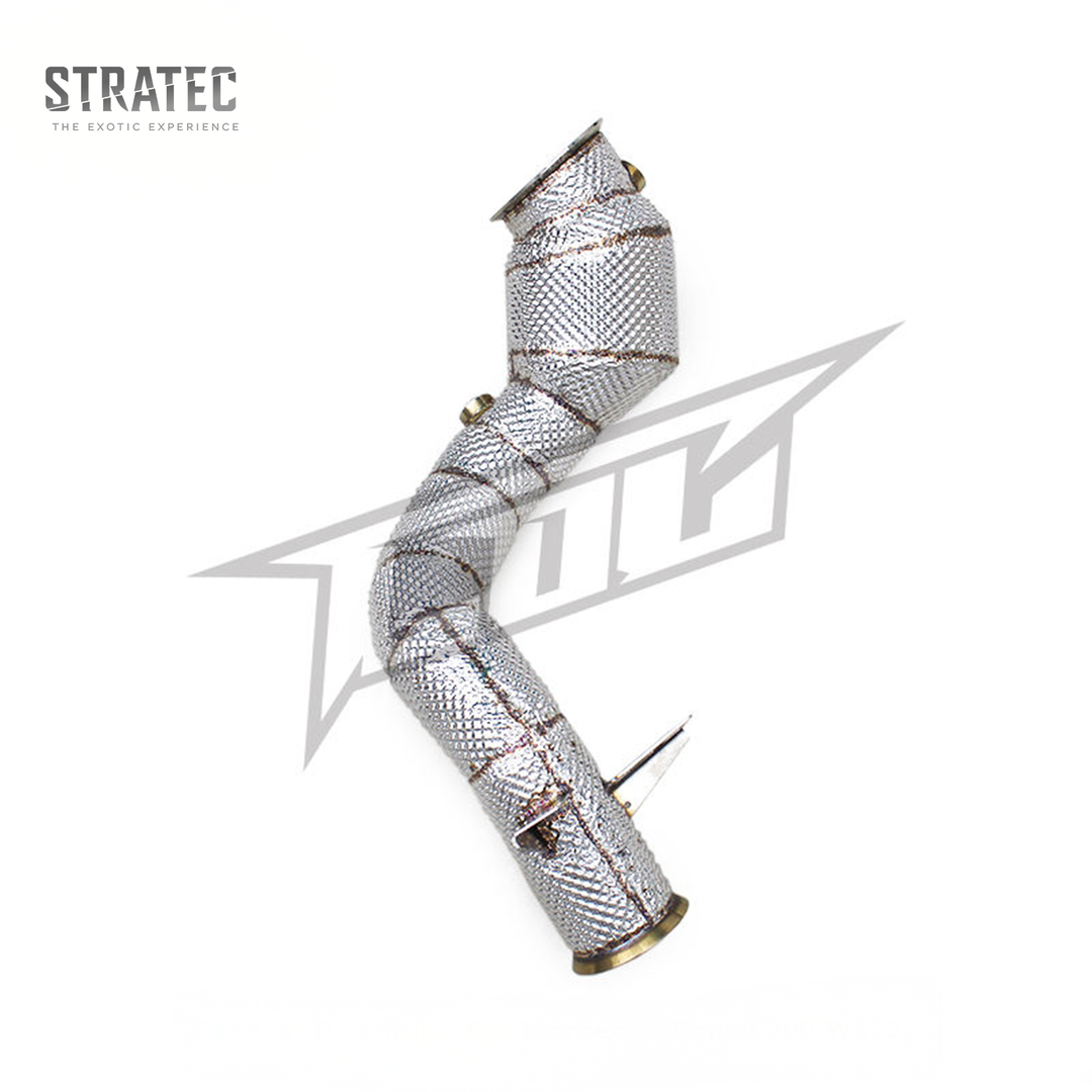 High Flow Catted Downpipe for Mercedes Benz E200 E300 W213 C238 2.0T