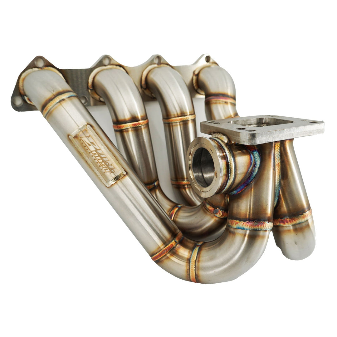 B Series T3 T4 Top Mount Turbo Manifold B16 B18 B20 44mm For Honda Acura Del Sol