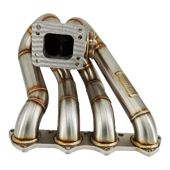 B Series T3 T4 Top Mount Turbo Manifold GSR Si B16 B18 B20 44mm For Civic Si DC2