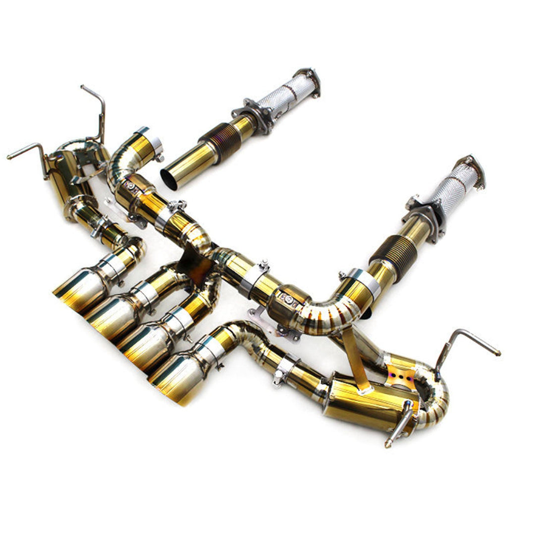 Z06 Titanium Valved Catback Exhaust for Chevrolet Corvette C8 6.2L