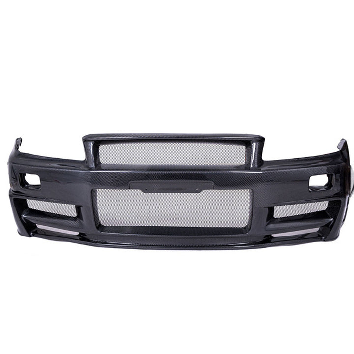 Full Carbon Fiber Z Tune Style Front End Conversion Kit for Nissan Skyline R34 GTT GTR