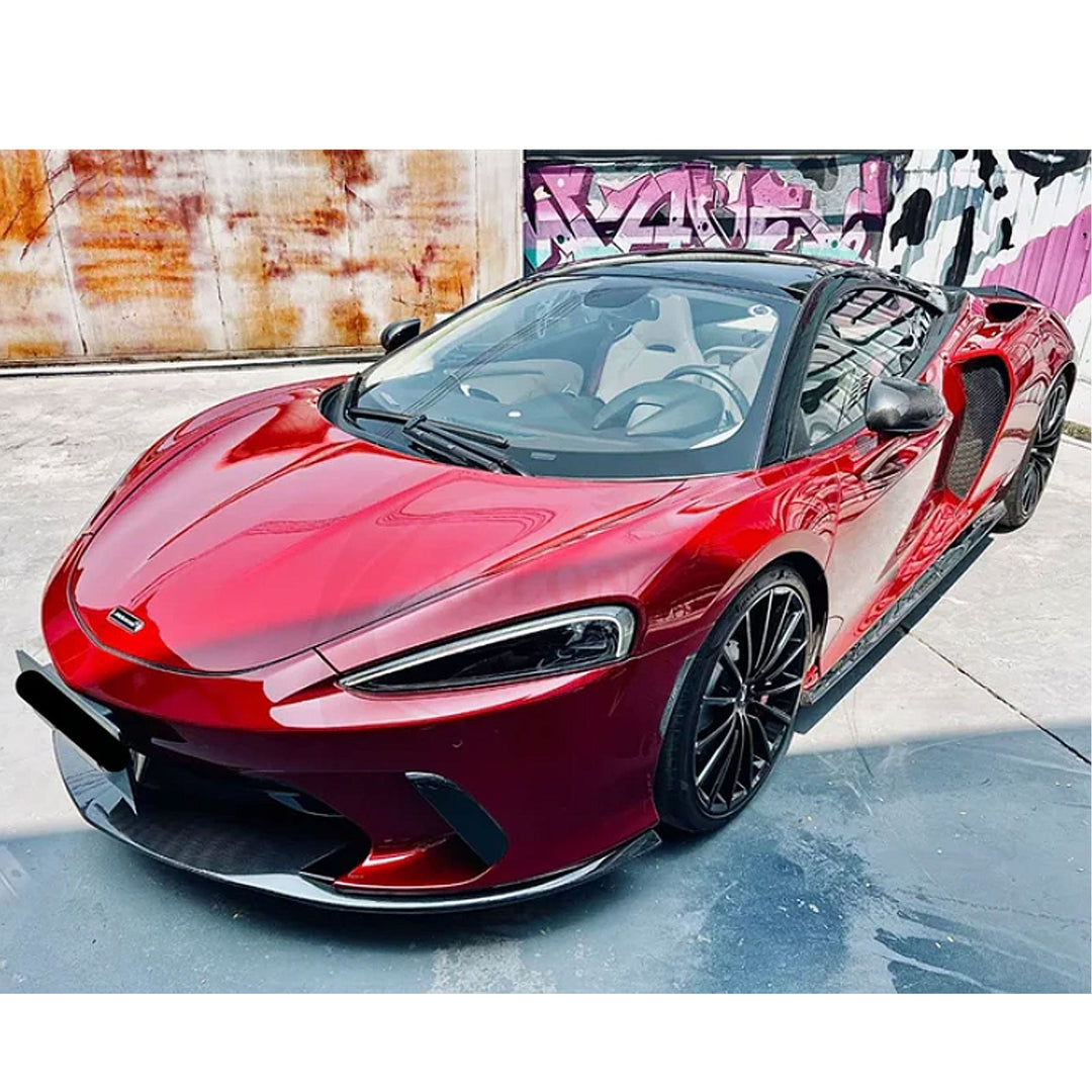 MSO Style Dry Carbon Fiber Mirror Cap Covers for McLaren GT