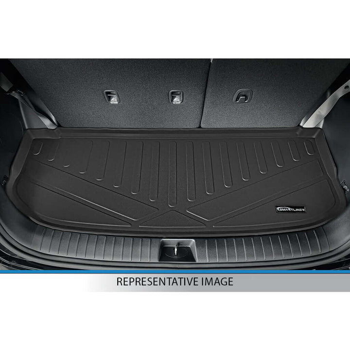 SMARTLINER Custom Fit Floor Liners For 2016-2022 Honda Pilot (8 Passenger Model)