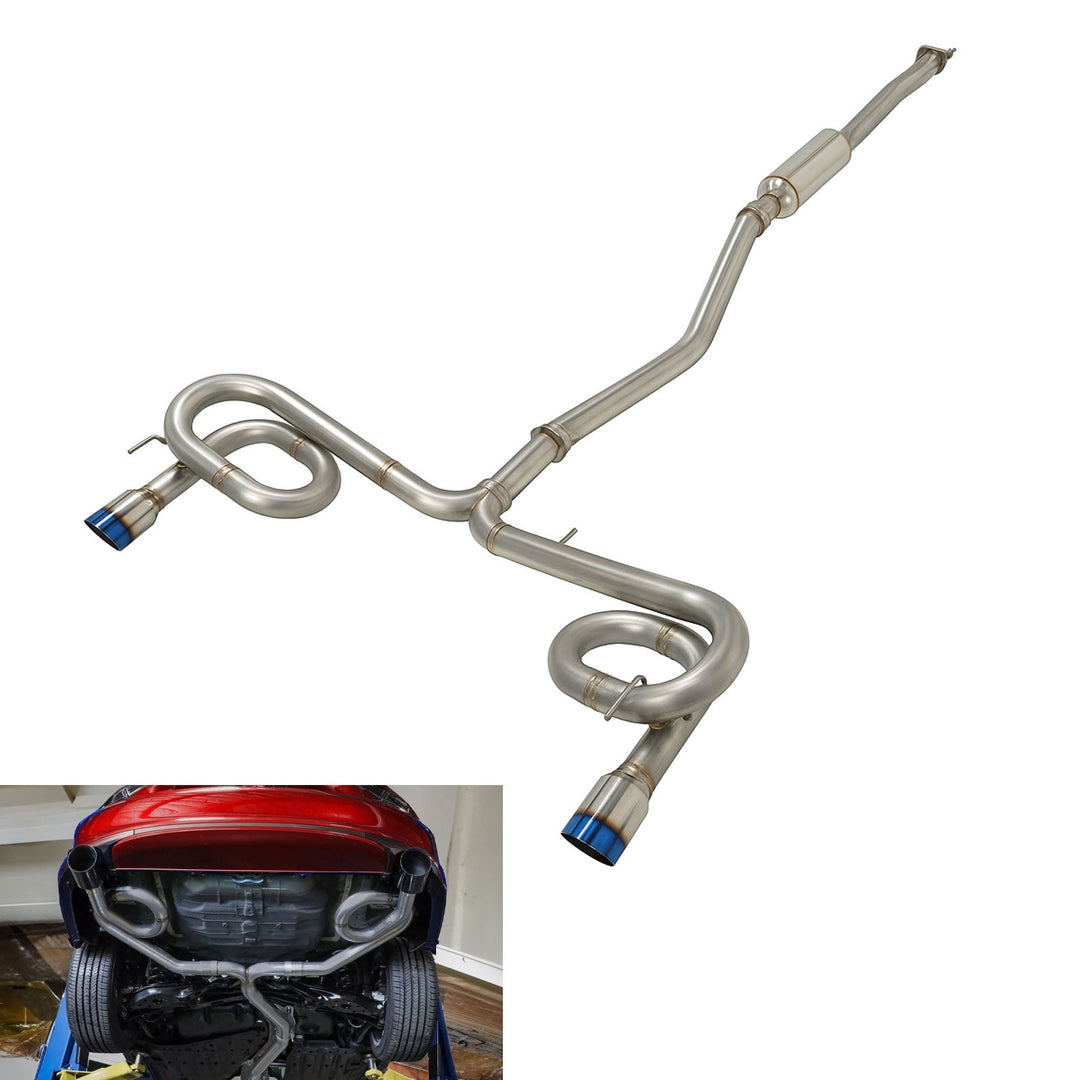 Exhaust for 2022+ Civic Sport Sedan Burnt Tips 2.0 FE2 2.5" Catback Exhaust