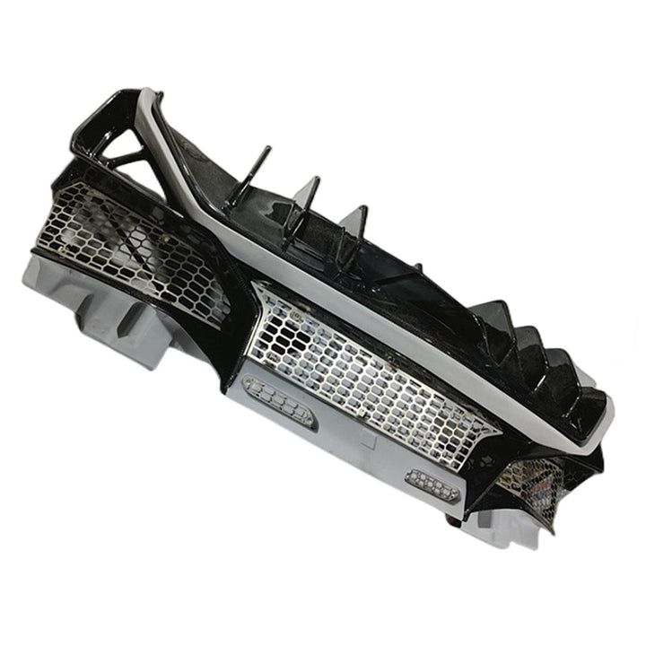SV Style Semi Carbon Fiber Rear Bumper for Lamborghini Aventador LP700 LP720 LP750
