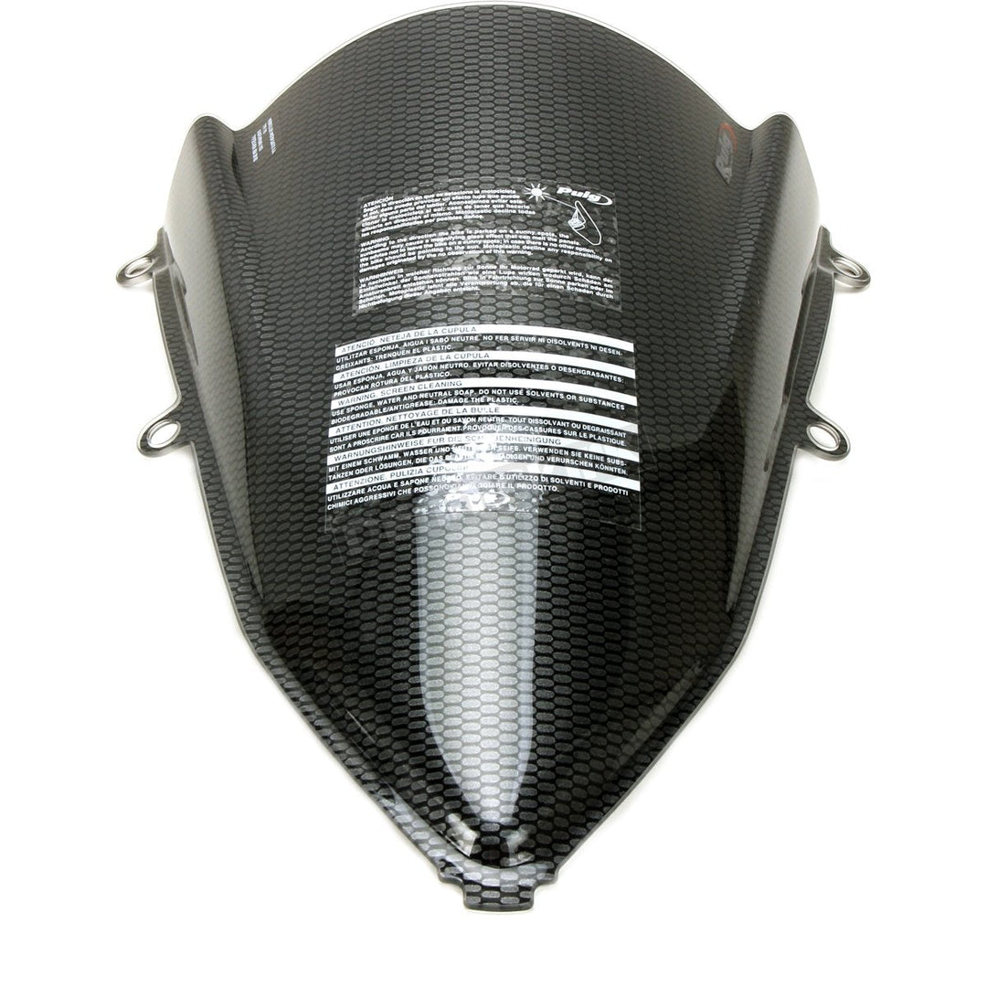 Puig Hi-Tech Parts Carbon Racing Windshield - 3568C Honda CBR650R • 2019