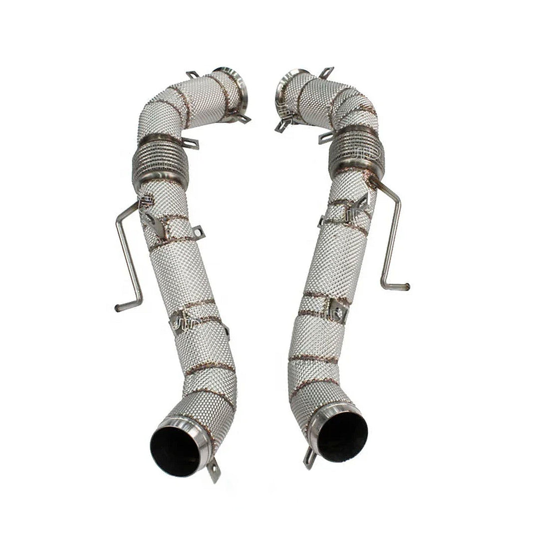 304 Stainless Performance Race Down Pipes for McLaren 570S 570GT