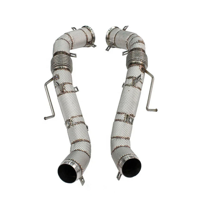 304 Stainless Performance Race Down Pipes for McLaren 570S 570GT