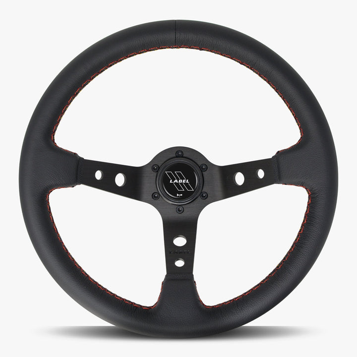 The Daytona | Black Leather | Black Spoke | Euro Stitch