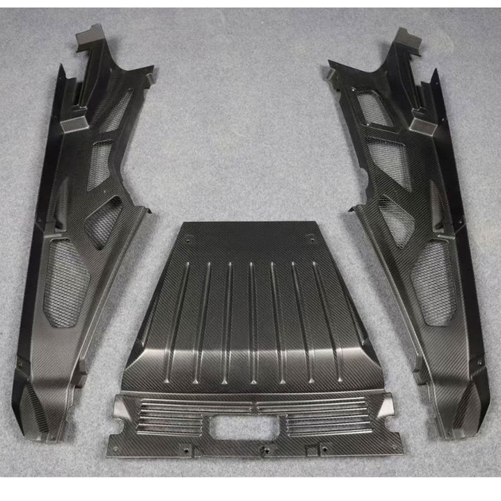 Carbon Fiber Engine Bay Cover Interior Trim for Lamborghini Huracan EVO