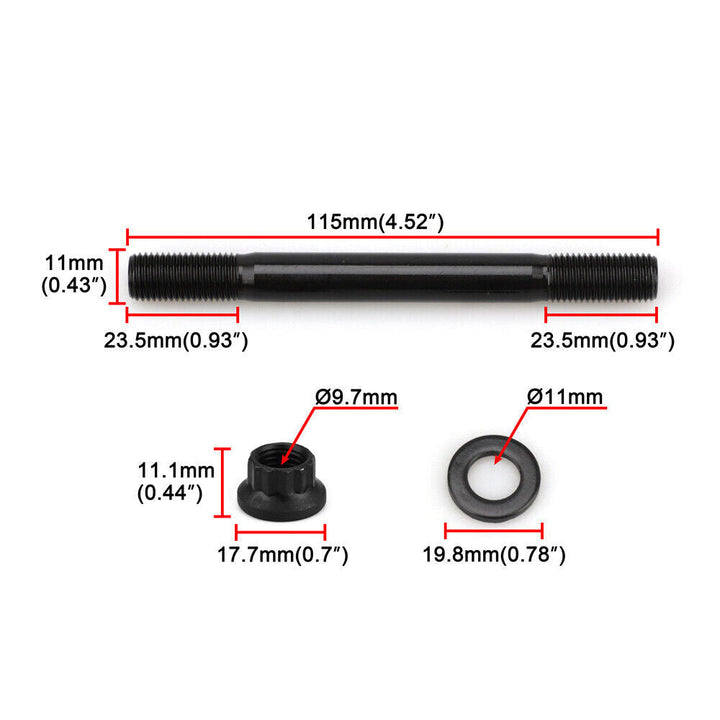 Heavy Duty Engine Cylinder Head Stud Bolt Kit for Mitsubishi EVO 8 EVO 9 Eclipse 1994-2019