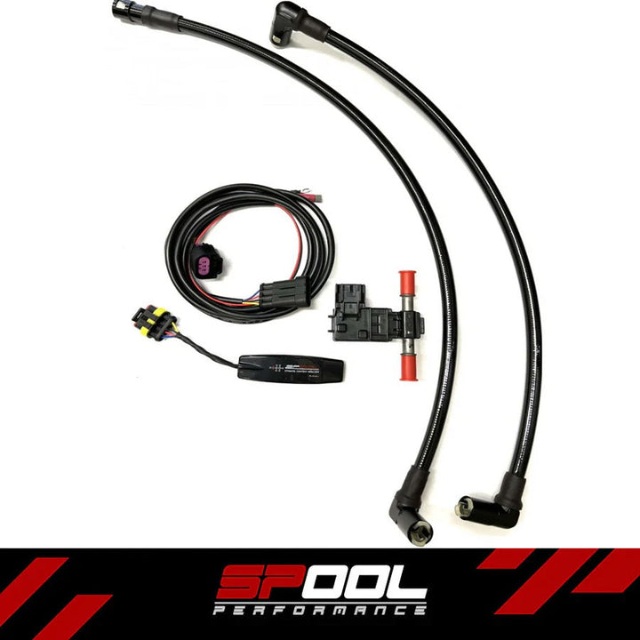 BMW [N54/N55] E9X/E8X/E6X High Performance Stainless Steel 10 Micron In-Line Filter Unit